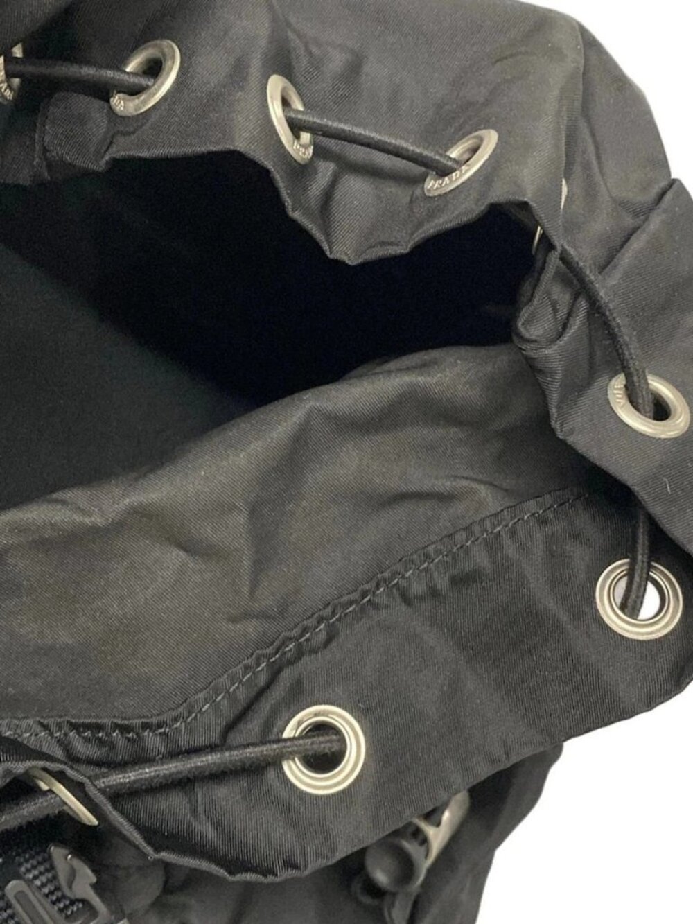 PRADA - Black Nylon Backpack - Picture 14 of 15